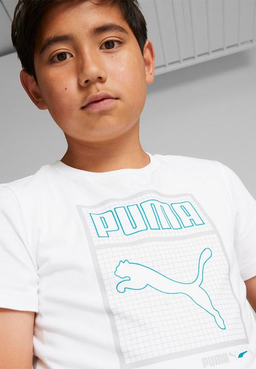 PUMA - Arctic stars tee  b - puma white