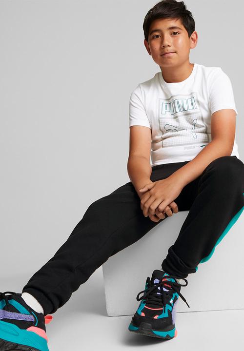 PUMA - Arctic stars tee  b - puma white
