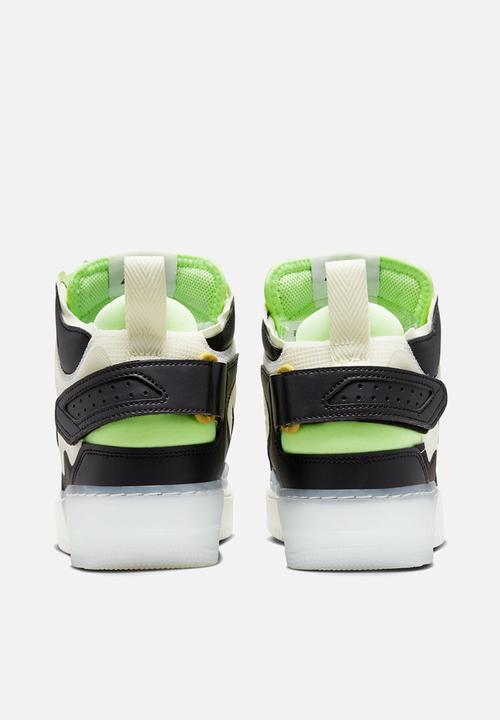 Nike - Air Force 1 mid react - sail/black-ghost green-glacier blue