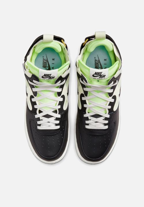 Nike - Air Force 1 mid react - sail/black-ghost green-glacier blue