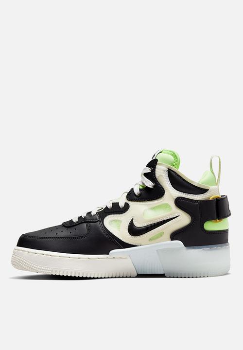 Nike - Air Force 1 mid react - sail/black-ghost green-glacier blue