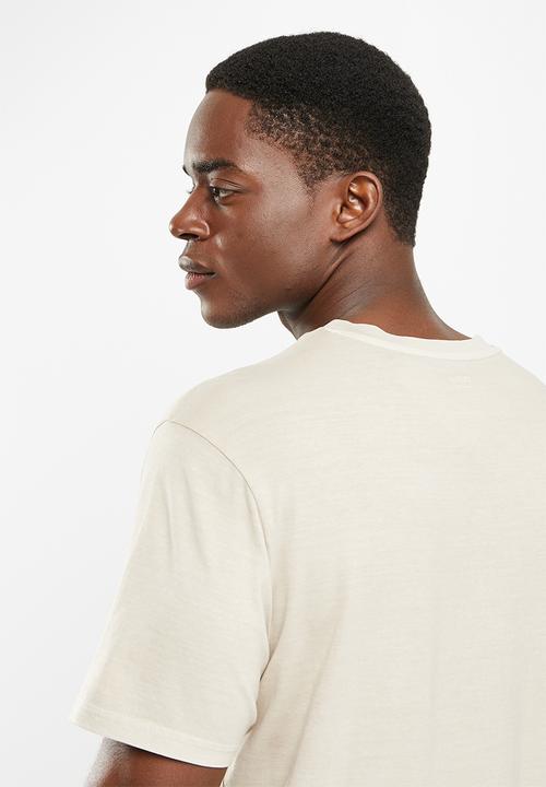 POLO - Men pjc sipho box fit short sleeve tee - stone