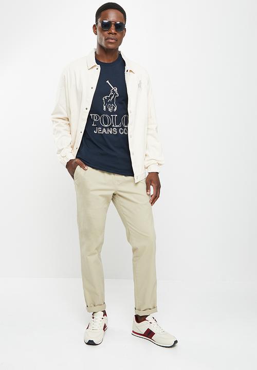 POLO - Men pjc mpho short sleeve logo tee - navy