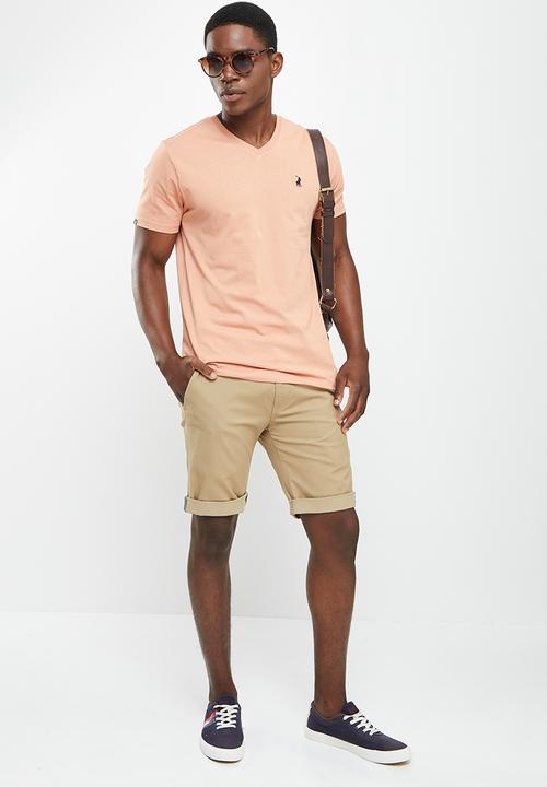 POLO - Men v neck tee - neutral