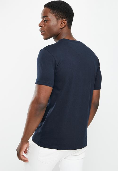 POLO - Men logo printed tee - navy