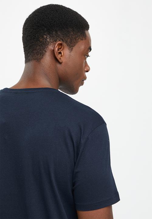 POLO - Men logo printed tee - navy