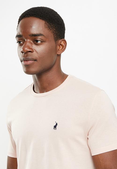 POLO - Men crew neck tee - lt pink