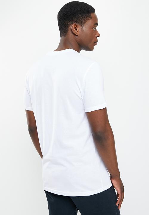 POLO - Men sport kabelo logo tee - white