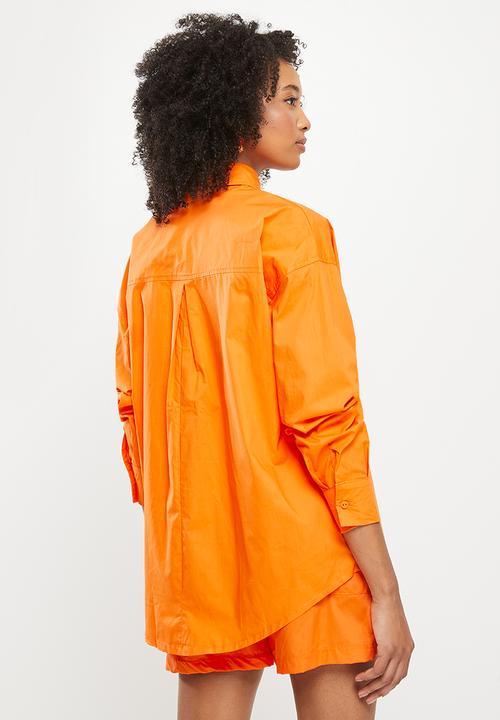 Me&B - Oversized shirt - bright orange