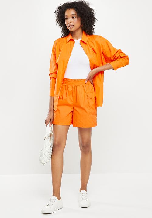 Me&B - Oversized shirt - bright orange