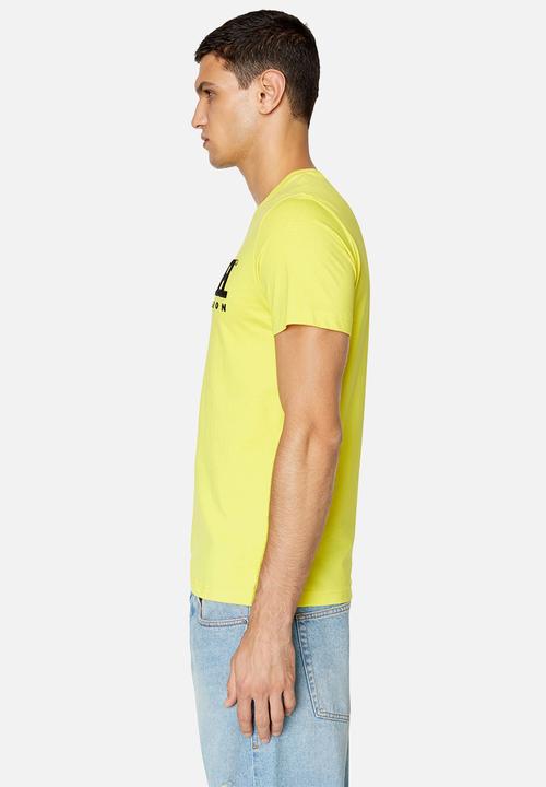 Diesel  - T-diegor-div short sleeve tee - yellow