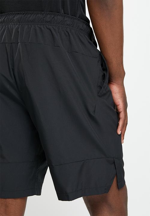 Nike - Woven training shorts - black/black/white