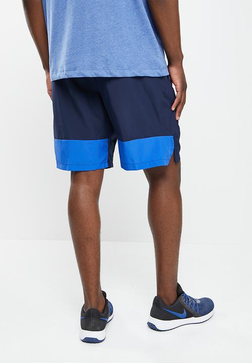 Nike - Woven training shorts - obsidian/game royal/black