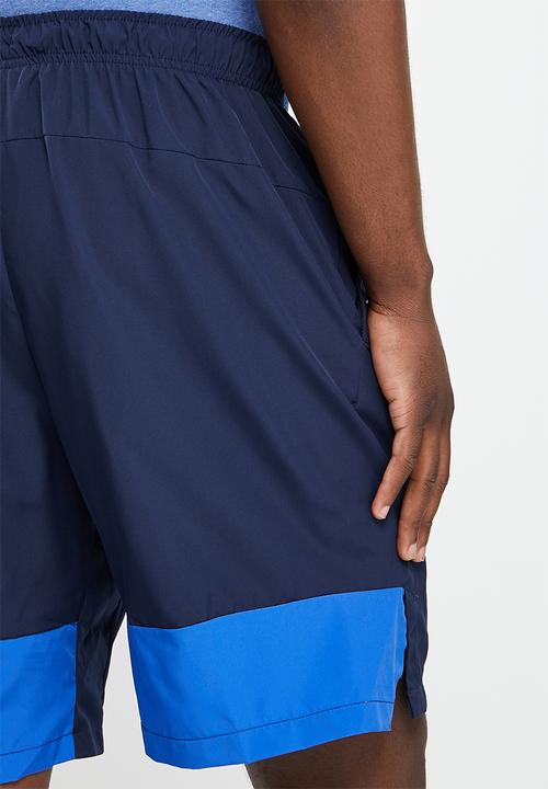Nike - Woven training shorts - obsidian/game royal/black