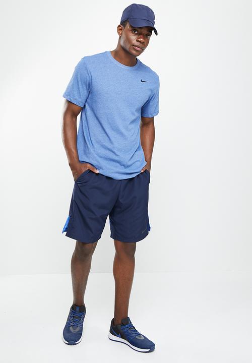 Nike - Woven training shorts - obsidian/game royal/black