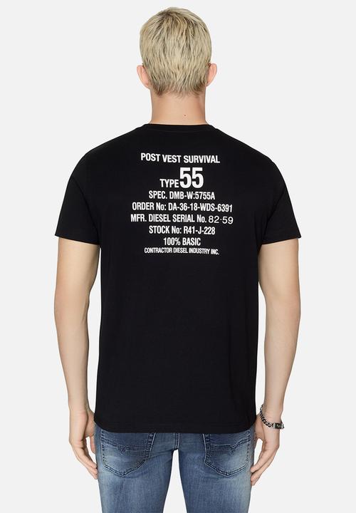 Diesel  - T-diegor-k51 short sleeve tee - black