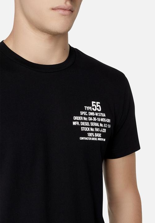 Diesel  - T-diegor-k51 short sleeve tee - black