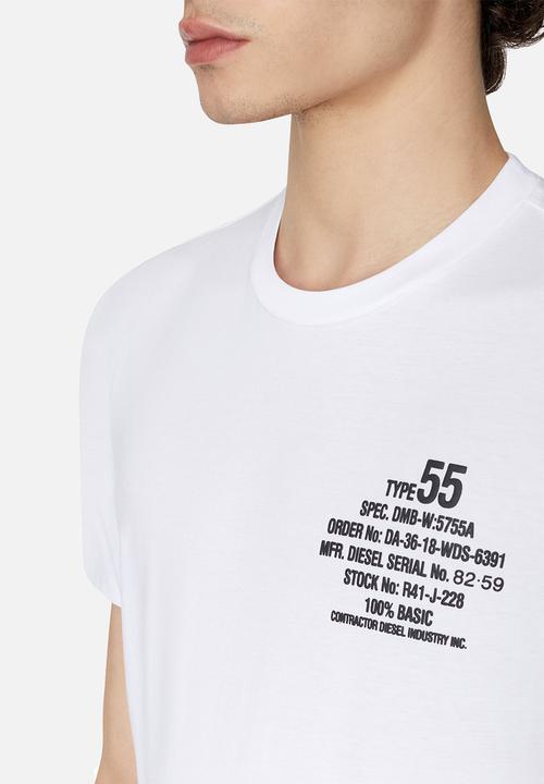 Diesel  - T-diegor-k51 short sleeve tee - white