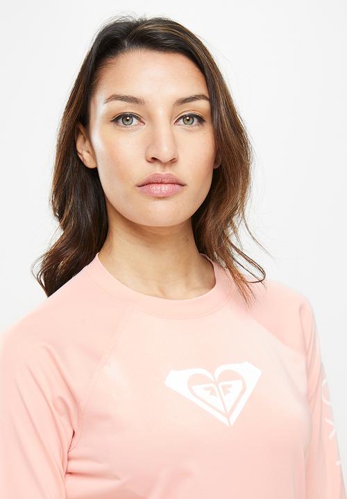 Roxy - Beach classics long sleeve lycra rashvest - blossom