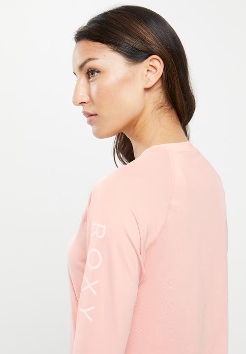 Roxy - Beach classics long sleeve lycra rashvest - blossom