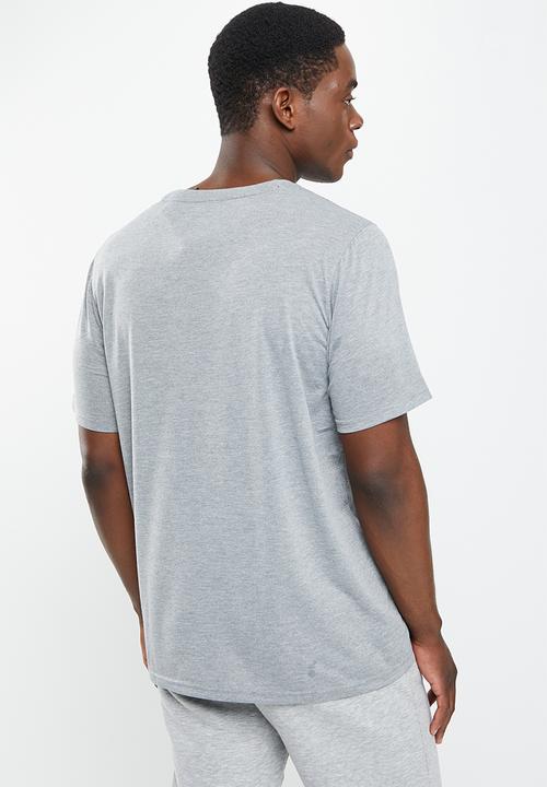 PUMA - Performance heather tee m - medium gray heather