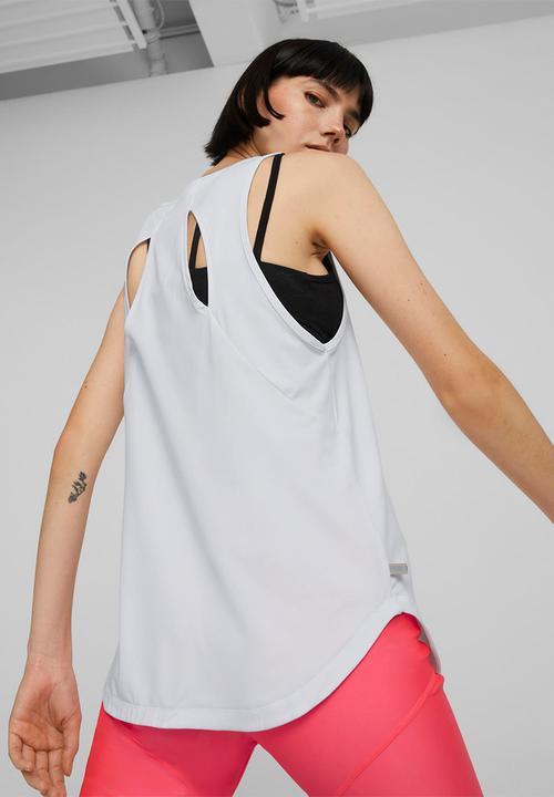 PUMA - Run cloudspun tank w - puma white