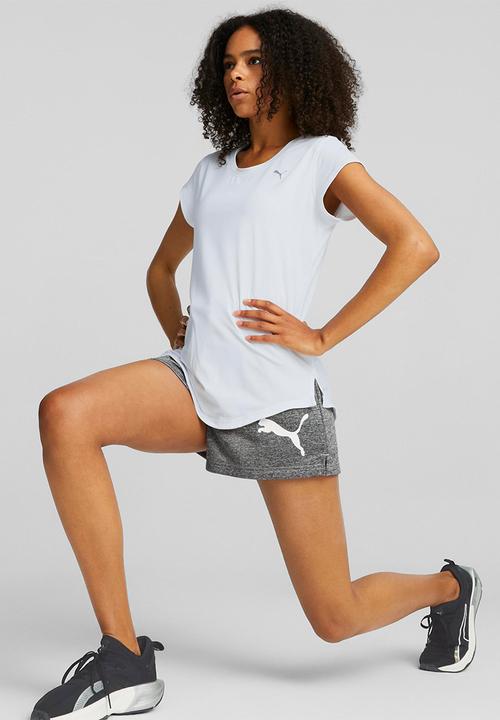PUMA - Train cloudspun short sleeve top - puma white