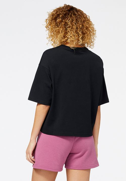 New Balance  - Nb essentials magnify tee - black