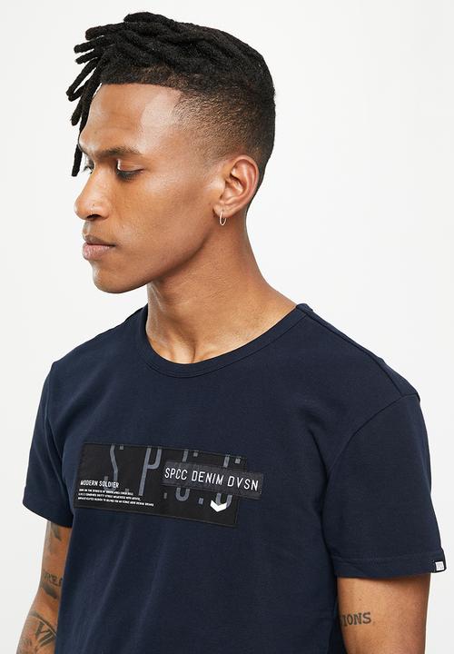 S.P.C.C - Threatt tee  - navy