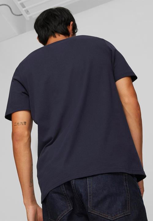 PUMA - Rbr ess sm logo tee - night sky