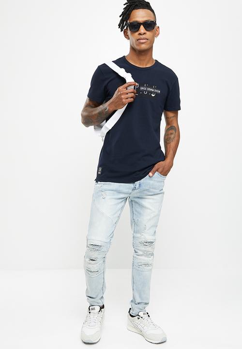 S.P.C.C - Threatt tee  - navy