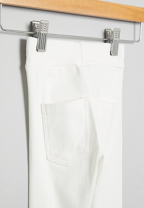 Pop Candy - Girls skinny jegging - white