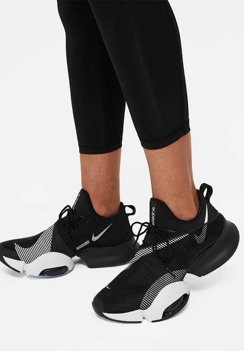 Nike - Nike Pro 365 - High-Waisted 7/8 Mesh Panel Leggings
