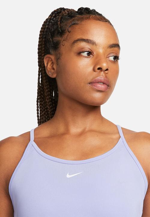 Nike - W nk one df elstka std tank - light thistle