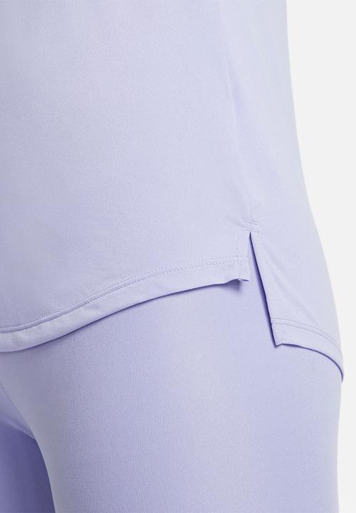 Nike - W nk one df elstka std tank - light thistle