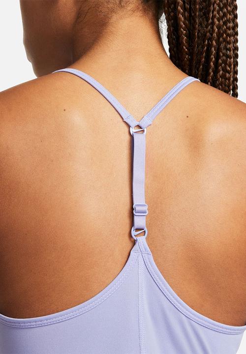 Nike - W nk one df elstka std tank - light thistle