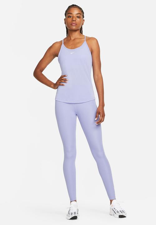 Nike - W nk one df elstka std tank - light thistle