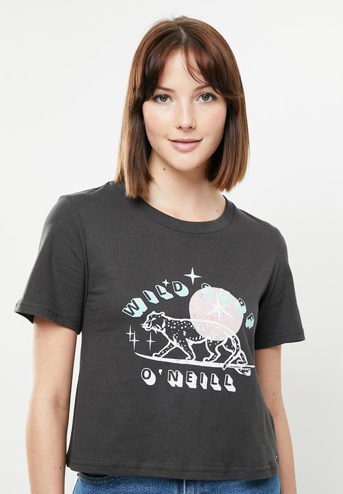 O'Neill - Wild surf short sleeve tee - pirate black