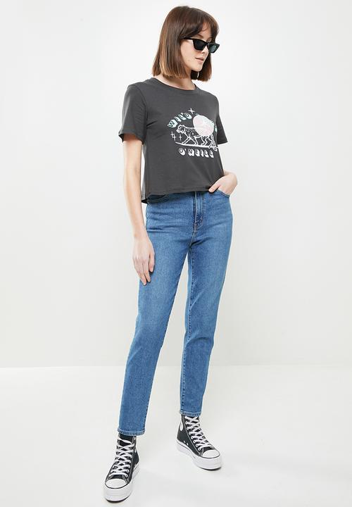 O'Neill - Wild surf short sleeve tee - pirate black