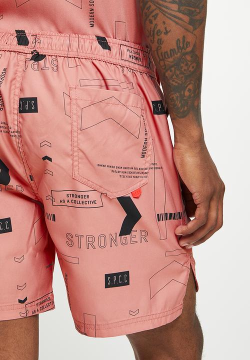 S.P.C.C - Maledon pool short  - pink