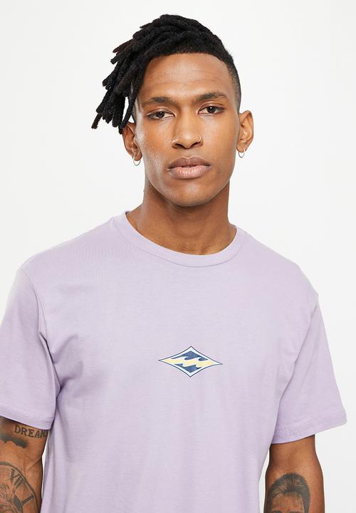 Billabong  - Diamond wave short sleeve - purple haze
