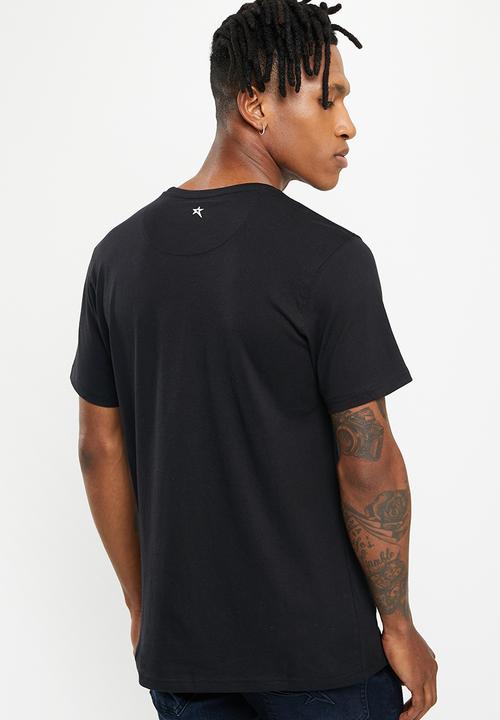 SOVIET - M brenner short sleeve logo tee - black