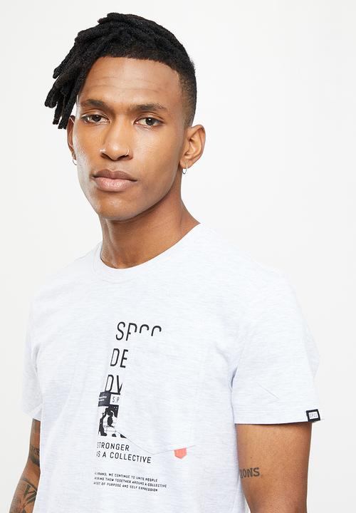 S.P.C.C - Ricketts tee  - light grey