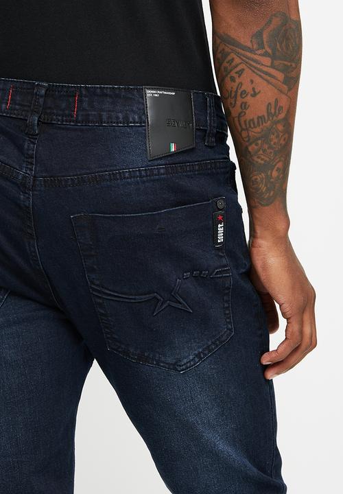 SOVIET - M raylen #9 slim leg denim - soot