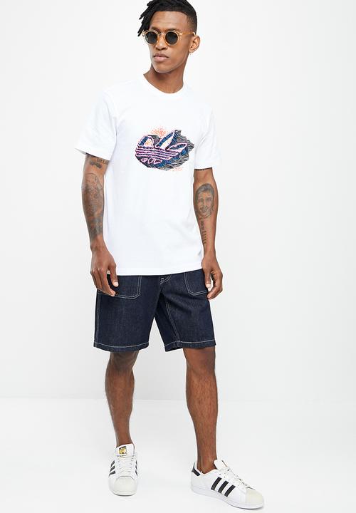adidas Originals - Tiboa grf t m - white
