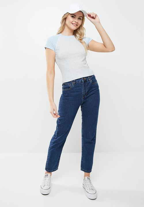 Cotton On - Mom jean - nordic blue