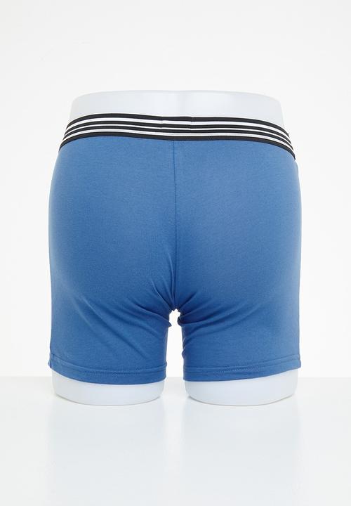 Jockey - 2 pack new gen pouch trunks - black & atlantic
