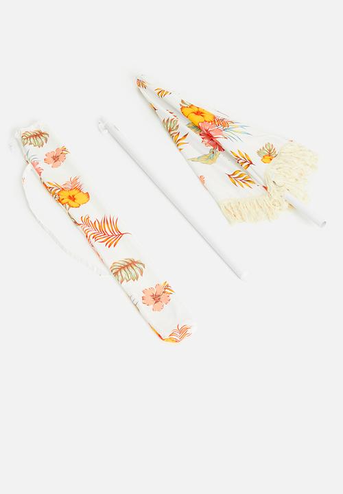 H&S - Bellini tassel beach umbrella-multi