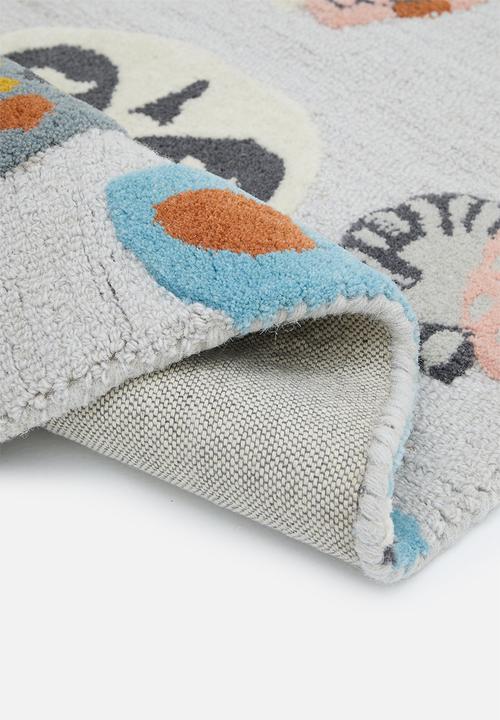 Sixth Floor - Animal friends rug - multi