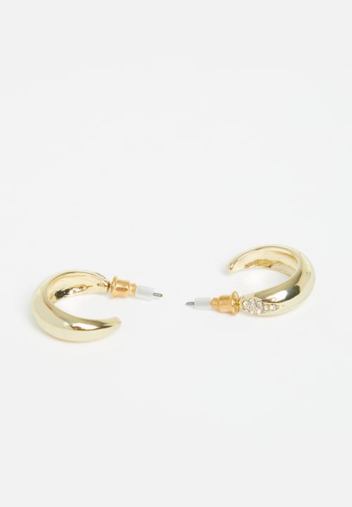 Superbalist - Suzanne hoop earrings - gold